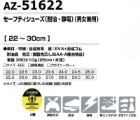 画像1: az51622 セーフティシューズ (2色)