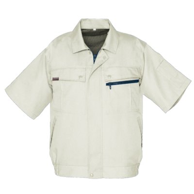 画像2: az5591 半袖ブルゾン・夏（6色） (2)