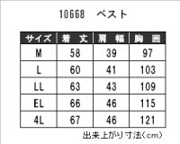 画像1: 10-668 ベスト (6色)