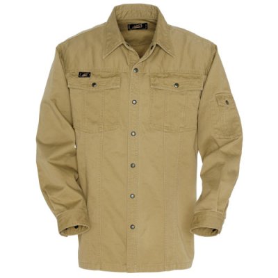 画像2: az6545 長袖シャツ・厚地 (5色) (2)