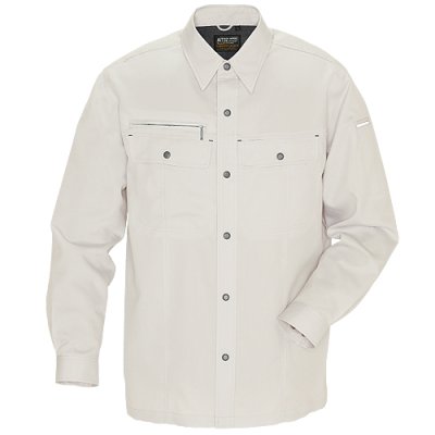 画像2: az5565 長袖シャツ（9色） (2)