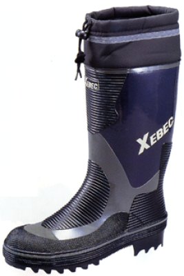 画像2: 85704 先芯入り安全長靴（ネイビー） (2)