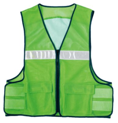 画像2: az8700 メッシュベスト(反射テープ付)（5色） (2)